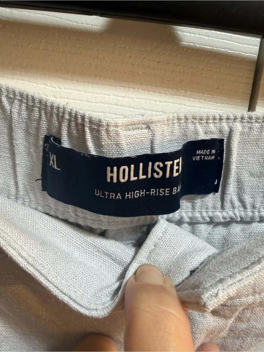 Hollister light blue Cargo Pants size L